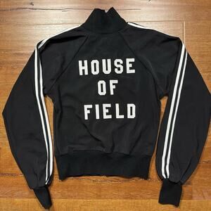 David Dalrymple For Field New York Jacket Womens S Black Retro House Track Run